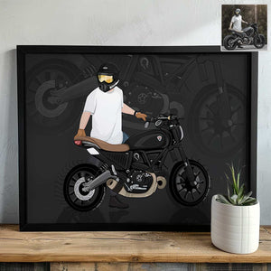 Custom Biker Portrait