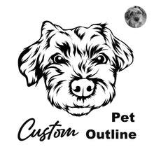 Load image into Gallery viewer, Custom Pet Outline - Digital | Printable Art
