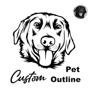 Custom Pet Outline - Digital | Printable Art