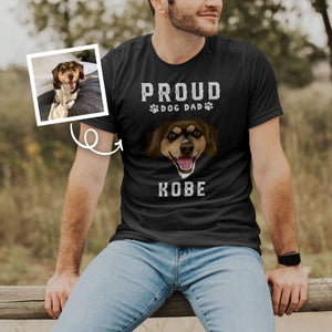 Personalized Dog Dad Shirt