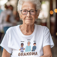 Load image into Gallery viewer, Custom Grandma &amp; Grandkids Shirt
