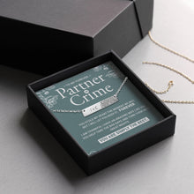 Load image into Gallery viewer, Personalized Fingerprint Bar Necklace Gift
