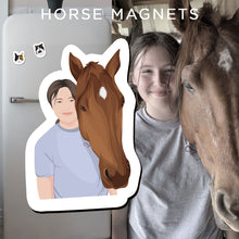 Load image into Gallery viewer, Custom Horse Magnets
