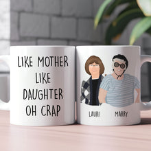 Load image into Gallery viewer, Custom Multiple Photo Mom &amp; Daughter Mug
