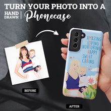 Load image into Gallery viewer, Mothers Day Phone Case Personalized
