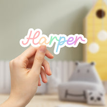 Load image into Gallery viewer, Personalized Girls Name Stickers
