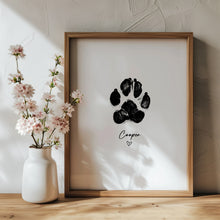 Load image into Gallery viewer, Custom Paw Print Portrait

