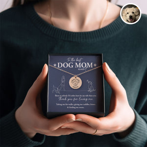 Custom Pet Portrait Necklace Gift