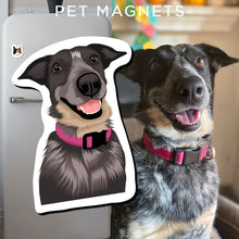 Load image into Gallery viewer, Custom Dog Face Magnets
