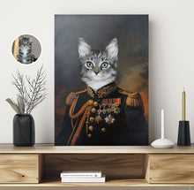 Load image into Gallery viewer, Custom Royal Pet Canvas - The General

