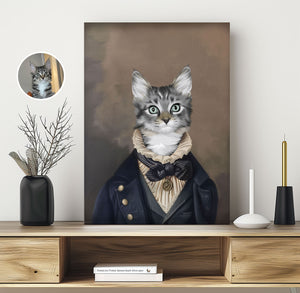 Custom Royal Pet Canvas - The Aristocrat