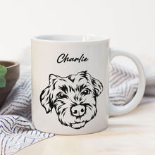 Load image into Gallery viewer, Custom Pet Sketch Mug
