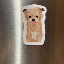 Load image into Gallery viewer, Custom Pet Portrait Magnets
