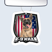 Load image into Gallery viewer, Personalized K9 Dog Air Freshener
