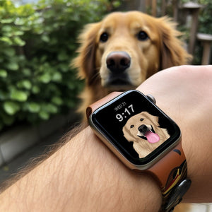 Custom Pet Watch Face | Hand Drawn Art