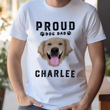 Load image into Gallery viewer, Personalized Dog Dad Shirt
