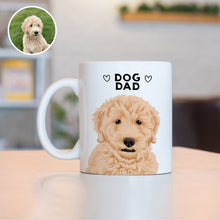 Load image into Gallery viewer, Personalized Dog Dad Mug
