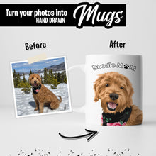 Load image into Gallery viewer, Custom Doodle Mom Mug
