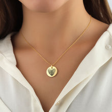 Load image into Gallery viewer, Custom Double Fingerprint Necklace Gift
