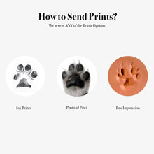 Load image into Gallery viewer, Custom Paw Print Bar Necklace
