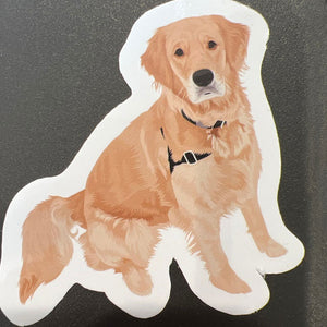 Custom Pet Portrait Stickers