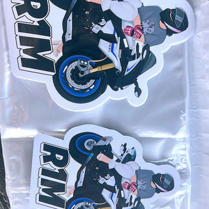 Personalized Motorcycle Stickers