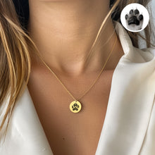 Load image into Gallery viewer, Custom Paw Print Necklace
