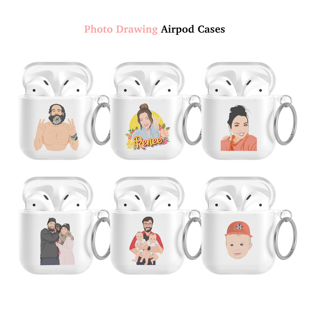 Custom Drawing Airpod Cases