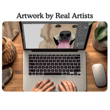 Load image into Gallery viewer, Custom Dog Peek Portraits
