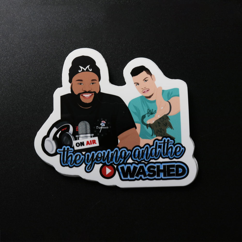 Custom Podcast Stickers