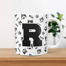 Load image into Gallery viewer, Custom Pet Monogram Face Mug
