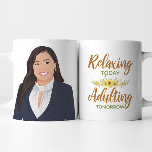 Adulting Personalized Mugs