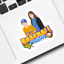 Load image into Gallery viewer, Baseball Mom &amp; Player Sticker designs customize for a personal touch
