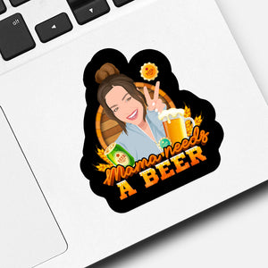 Beer Mom  Sticker designs customize for a personal touch