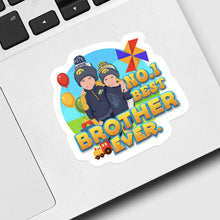 Load image into Gallery viewer, Best Brother Ever Sticker designs customize for a personal touch
