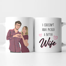 Load image into Gallery viewer, Picked Best Wife Mug Personalized
