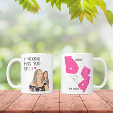 Load image into Gallery viewer, Custom Best Friends Map Mug
