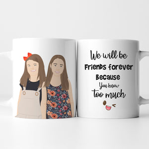 Best Friends Forever Mug