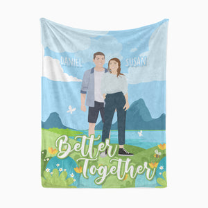 Better Together Personalized Blanket