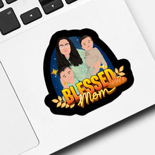 Load image into Gallery viewer, Blessed Mom Stickers Sticker designs customize for a personal touch
