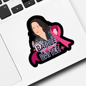 Breast Cancer Support Sticker designs customize for a personal touch