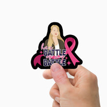 Load image into Gallery viewer, Breast Cancer Support Stickers Personalized
