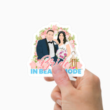 Load image into Gallery viewer, Bride in Beast Mode Sticker Personalized
