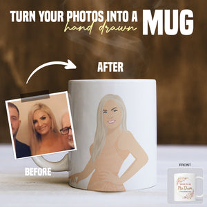 Bride to Be Coffee Mug Personalized Custom Bridal Shower Gift