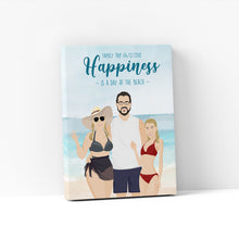Load image into Gallery viewer, Custom Family Portrait - Beach

