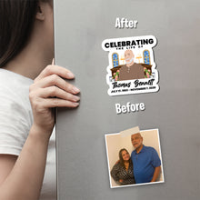 Load image into Gallery viewer, Celebrating the Life of Name Magnet designs customize for a personal touch

