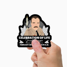 Load image into Gallery viewer, Celebration of Life Police Memorial Sticker Personalized
