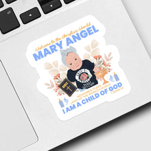 Load image into Gallery viewer, Child of God Personalized Baptism Name Sticker designs customize for a personal touch
