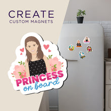 Load image into Gallery viewer, Create your own Custom Magnets Princess on Board with High Quality
