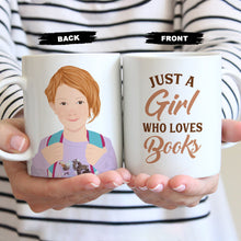 Load image into Gallery viewer, Create your own Custom Stickers for Book Lover Mug
